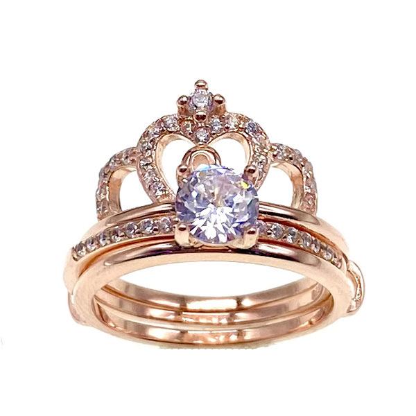 Rings for lady, Crown Rings