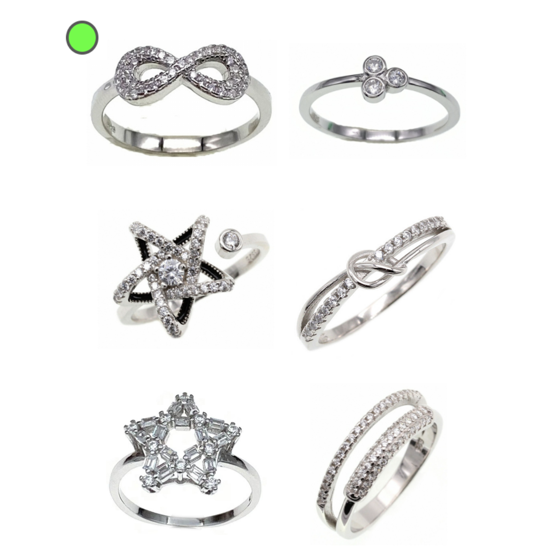 Eastern Star Ring, infinity ring,star shape ring