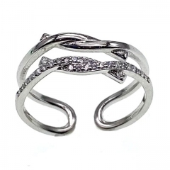 rose gold ring for lady
