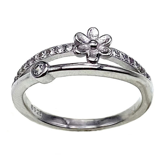 Heart ring,Bow tie ring