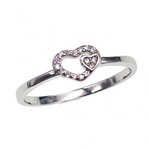 Heart Ring, infinity ring,flower ring
