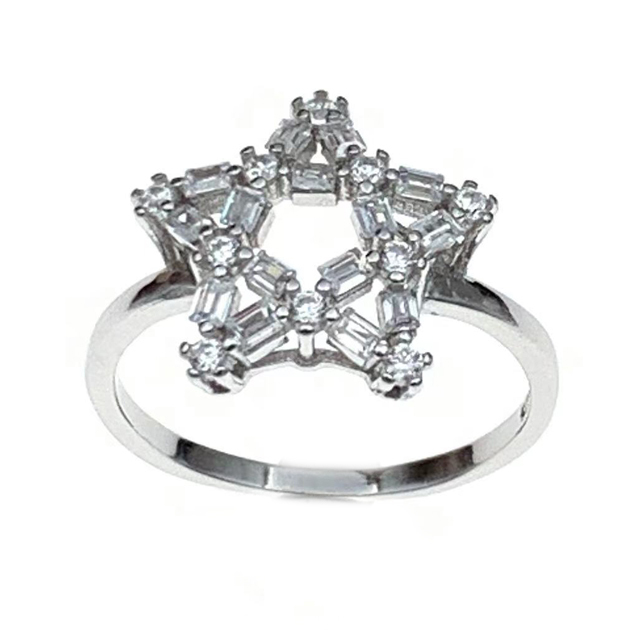 Eastern Star Ring, infinity ring,star shape ring
