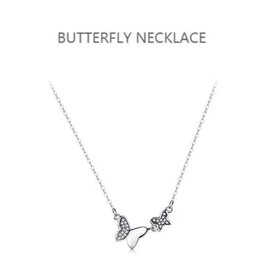 Butterfly ring earring and necklace set