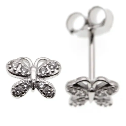 Stud Butterfly Earrings ( L47 )