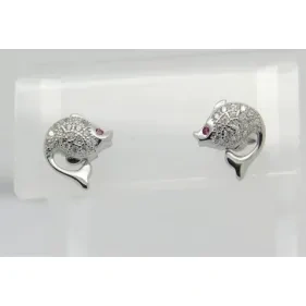 Dolphine&Fish Hoop Earrings ( L42 )