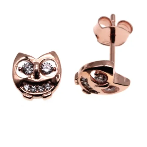 Owl&Bird&Goose&Cat&Bee Stud Earrings   ( L37 )