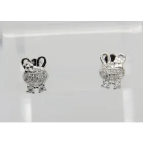 Stud Gold Fish&Rabbit&Bird&Bear Earrings   ( L37 )