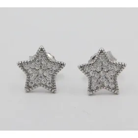 Moon&Star Stud Earrings ( L37 )