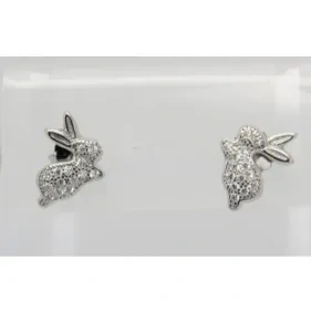 Stud Gold Fish&Rabbit&Bird&Bear Earrings   ( L37 )