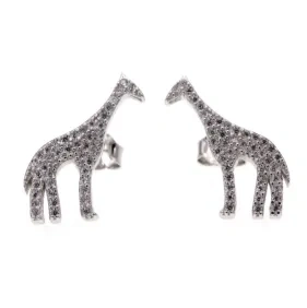 Giraffe Stud Earrings   ( L37 )