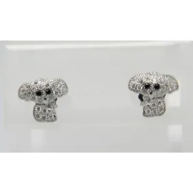 Stud Gold Fish&Rabbit&Bird&Bear Earrings   ( L37 )