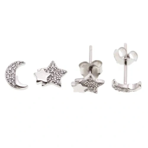 Star Stud Earrings ( L37 )