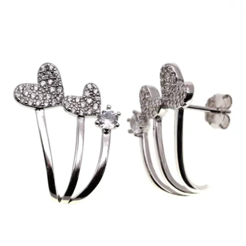Butterfly Stud Earrings ( L37 )