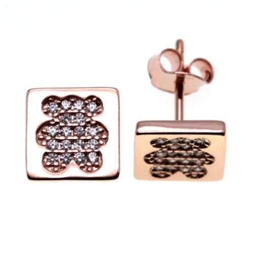 Owl&Bird&Goose&Cat&Bee Stud Earrings   ( L37 )
