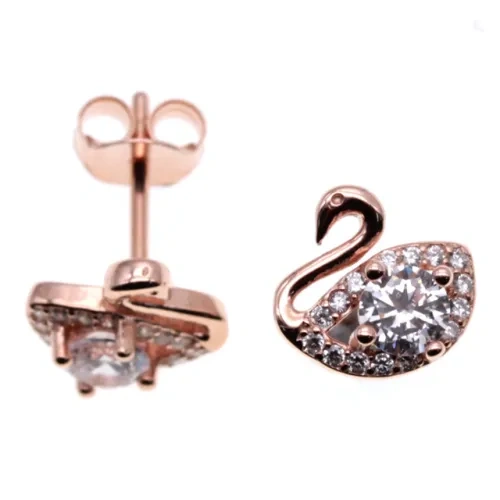 Owl&Bird&Goose&Cat&Bee Stud Earrings   ( L37 )