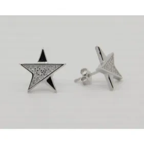Moon&Star Stud Earrings ( L37 )