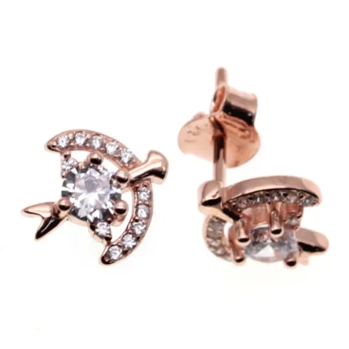 Owl&Bird&Goose&Cat&Bee Stud Earrings   ( L37 )