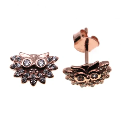 Owl&Bird&Goose&Cat&Bee Stud Earrings   ( L37 )