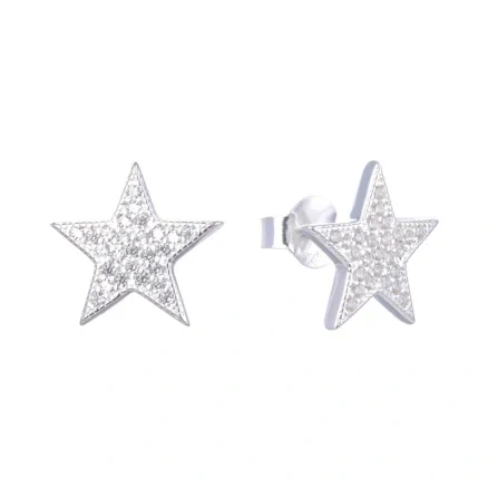 Moon&Star Stud Earrings ( L37 )
