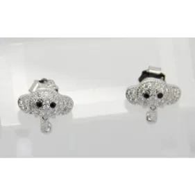 Stud Gold Fish&Rabbit&Bird&Bear Earrings   ( L37 )