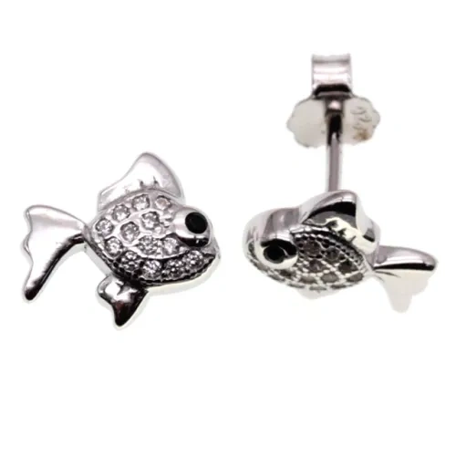 Stud Gold Fish&Rabbit&Bird&Bear Earrings   ( L37 )