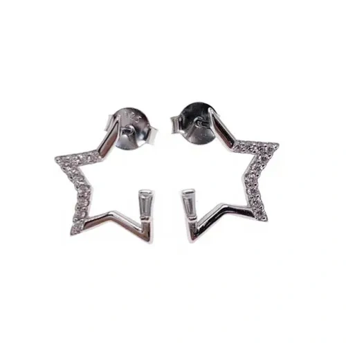 Star Stud Earrings ( L37 )