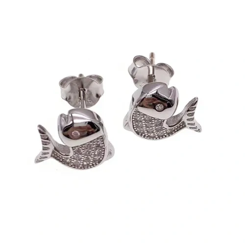 Butterfly&Turtle&Fish&Shark Stud Earrings   ( L32 )