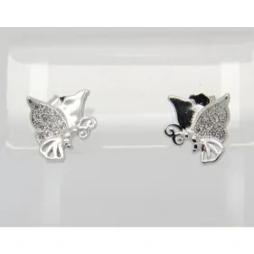 Butterfly&Turtle&Fish&Shark Stud Earrings   ( L32 )