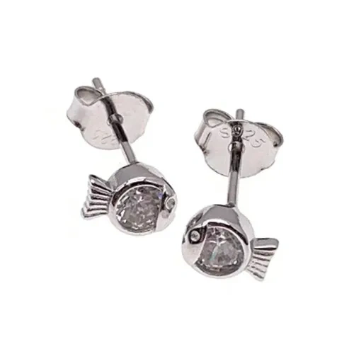 Dog&Turtle&Fish&Cow&Owl Stud Earrings   ( L48 )