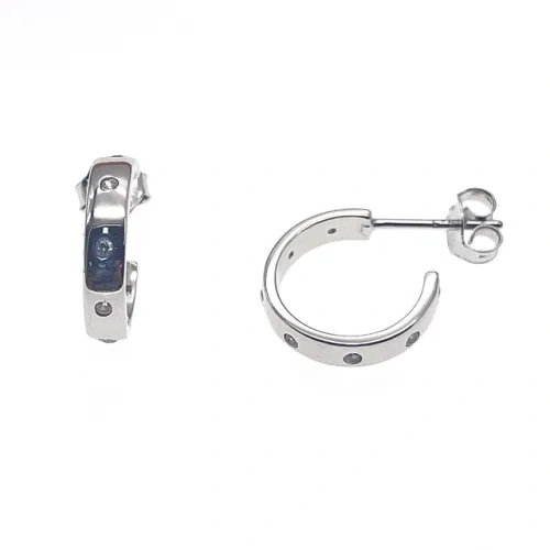 Butterfly Hoop Earrings ( L27 )