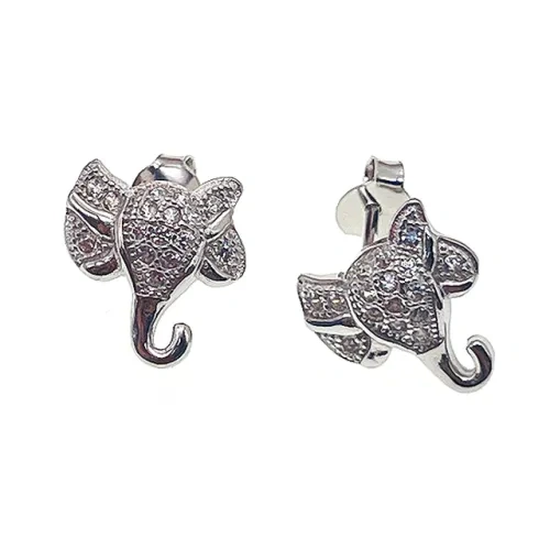 Seahorse&elephone&goose&wolf&bird Stud Earring ( L27 )