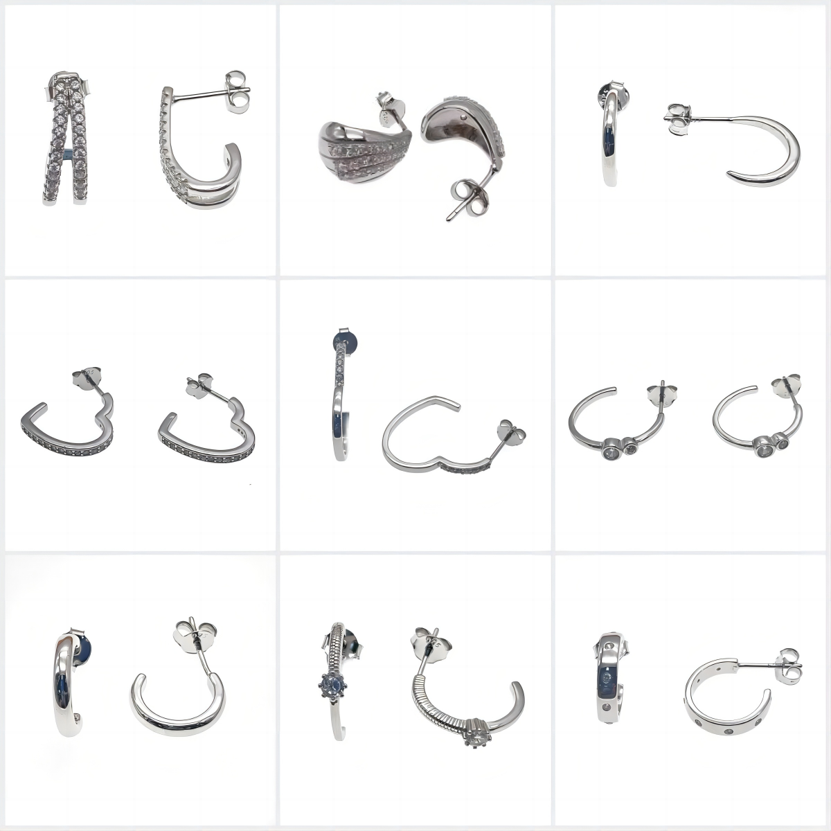 Butterfly Hoop Earrings ( L27 )