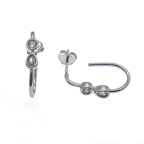 Cross&Infinity Hoop Earrings ( L27 )