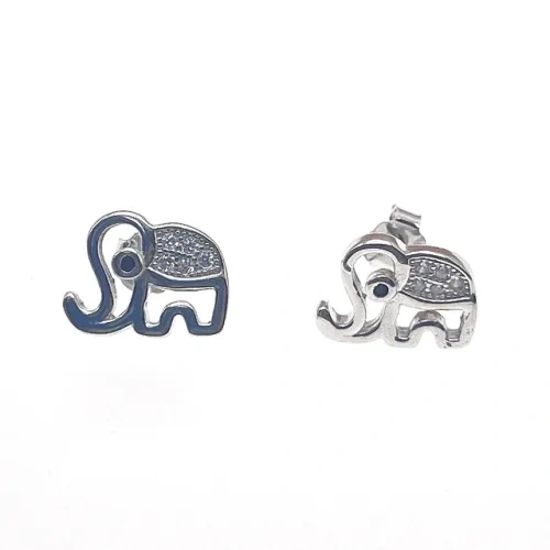 Seahorse&elephone&goose&wolf&bird&Spiderman&Fish Stud Earring ( L27 )