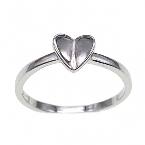 plain Heart Rings - L27