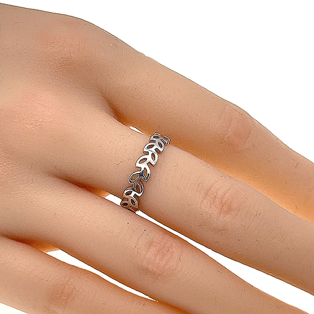 plain Leaf Rings - L27