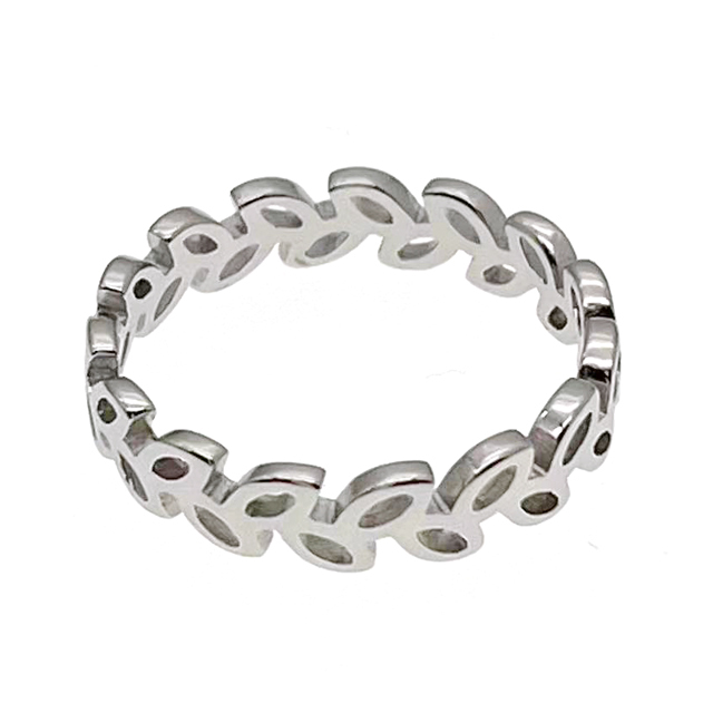 plain Leaf Rings - L27
