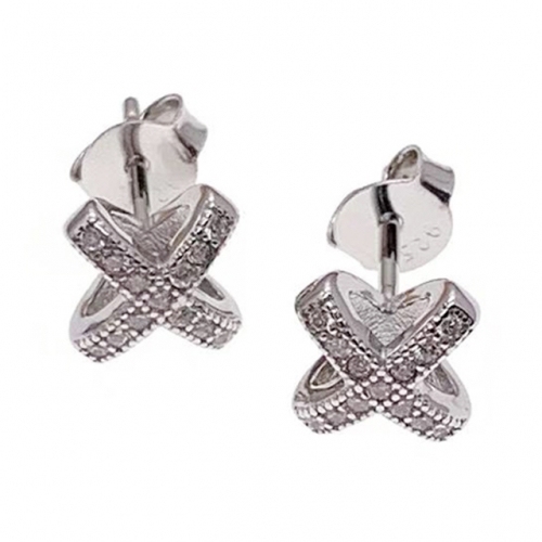 Stud Cross Earring - L37