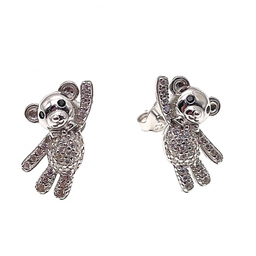 Stud Bear Earring  - L37
