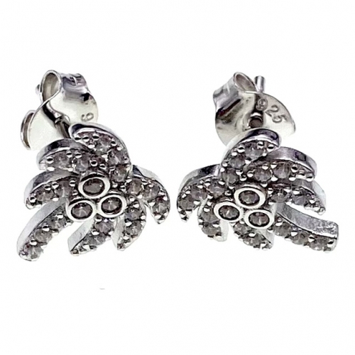 Stud Palm Tree Earring - L42