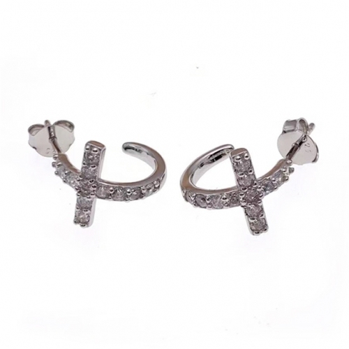 Stud Cross Earring  - L32