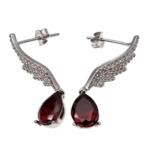 Hanging Stud Wing Earring  - L42