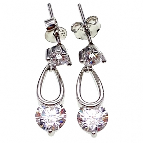 Hanging Stud Earring   - L27
