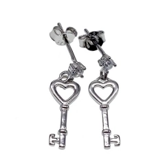 Hanging Stud Key Earring  - L52