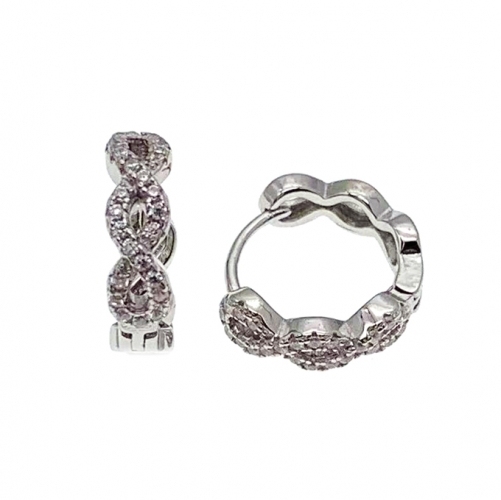 Infinity Hoop Earring  - L37