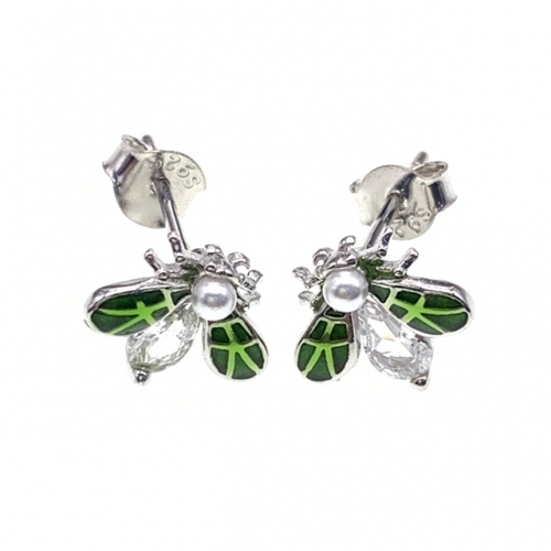 Enamel Stud Earring - L58