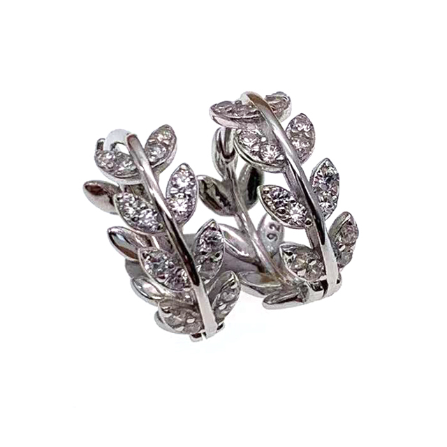Hoop leaf Earring  - L27