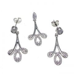 Stud Star Earring and Pendant Set -L37