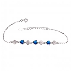 Heart Chain Bracelet with main tone  - L32
