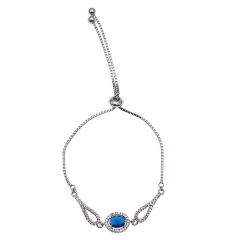 Half component Bracelet with main stone - L32
